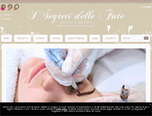 Tablet Screenshot of isegretidellefate.com